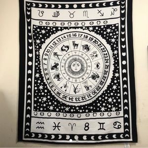 Zodiac sign tapestry
